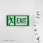 Cartello evacuazione EXIT mod. 2:1