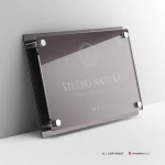 Targa Doppia Lastra Stampata