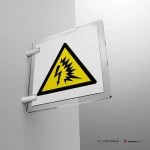 Cartello pericolo arco elettrico W042