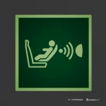 Cartello orientamento sedile per bambini (CPOD) E014