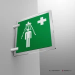 Cartello doccia di emergenza E012