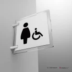 Cartello toilette standard