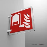 Cartello gruppo antincendio a schiuma F010