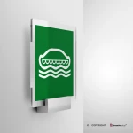 Cartello scialuppa di salvataggio E036