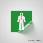 Cartello abbigliamento di sopravvivenza E056