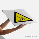 Cartello pericolo forte rumore improvviso W038