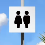 Cartello toilette standard
